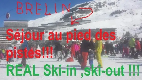 Studio Les Menuires Brelin דירה *
